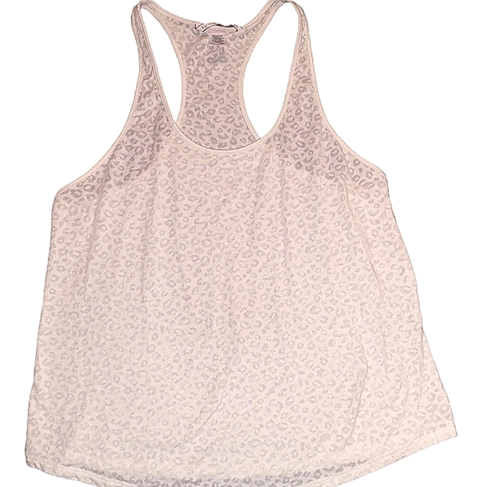 VS Leopard Print Racerback Tank Size S